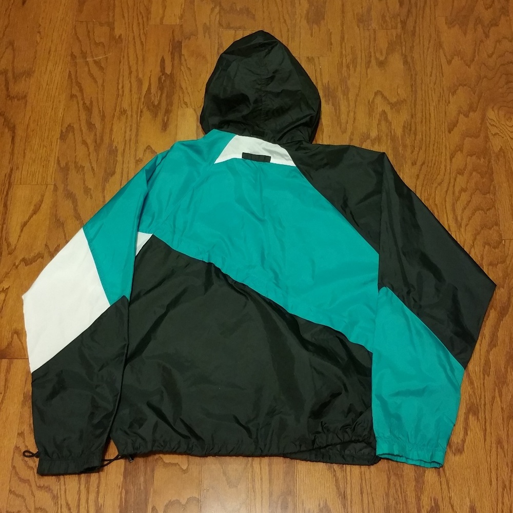 Vintage Throwback Teal Nike Windbreaker Jacket - Picture 5 of 6